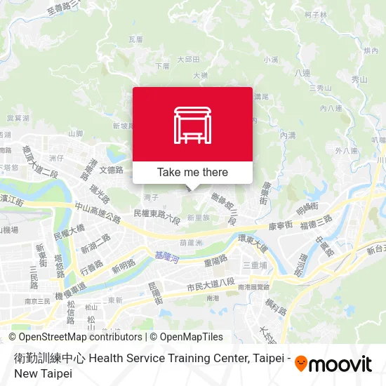 衛勤訓練中心 Health Service Training Center map