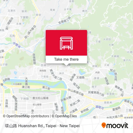 環山路 Huanshan Rd. map