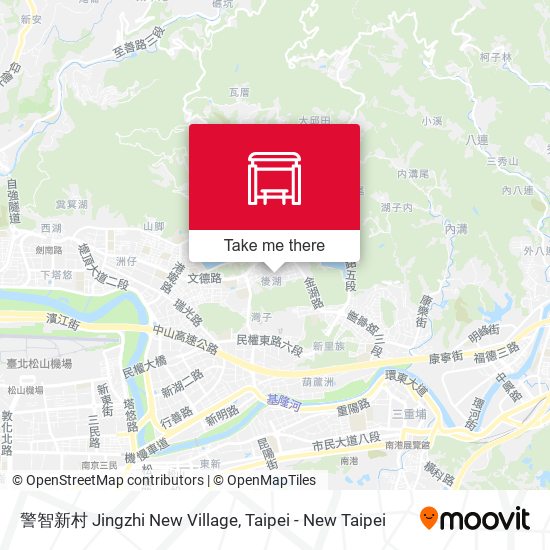 警智新村 Jingzhi New Village map