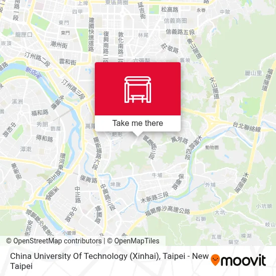 China University Of Technology (Xinhai) map