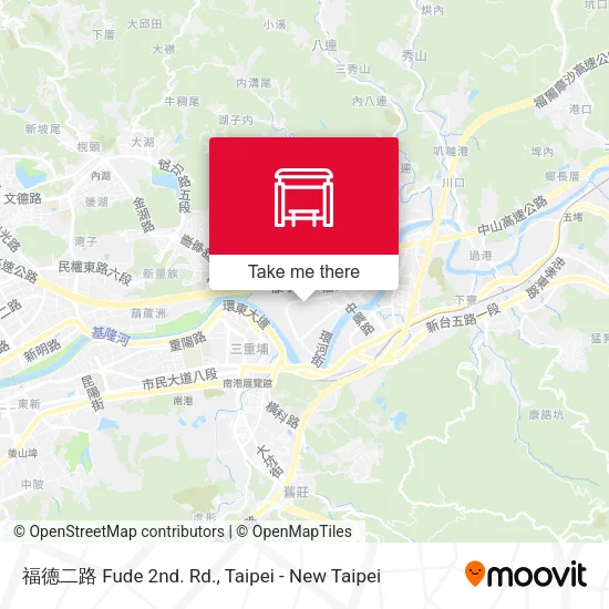 福德二路 Fude 2nd. Rd.地圖