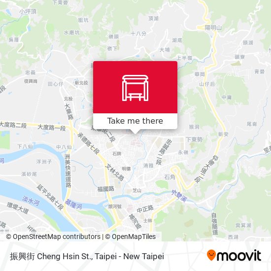振興街 Cheng Hsin St. map