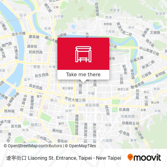 遼寧街口 Liaoning St. Entrance map