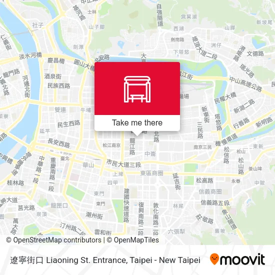 遼寧街口 Liaoning St. Entrance map