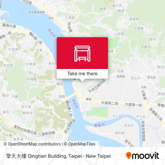 擎天大樓 Qingtian Building map