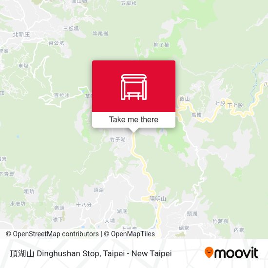 頂湖山 Dinghushan  Stop地圖