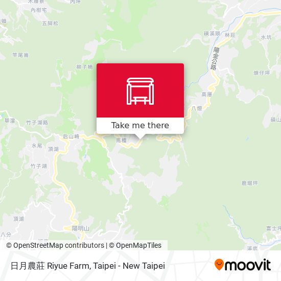 日月農莊 Riyue Farm map