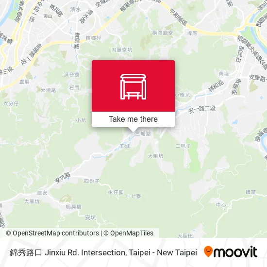 錦秀路口 Jinxiu Rd. Intersection地圖