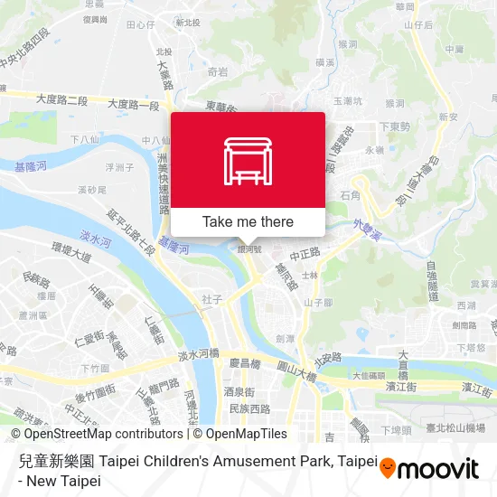 兒童新樂園 Taipei Children's Amusement Park地圖