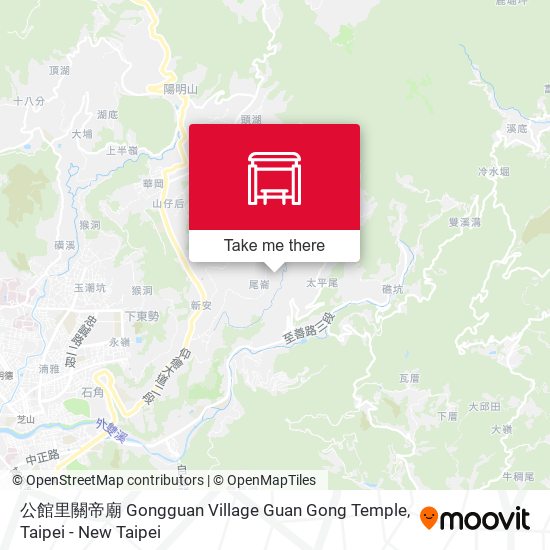公館里關帝廟 Gongguan Village Guan Gong Temple map