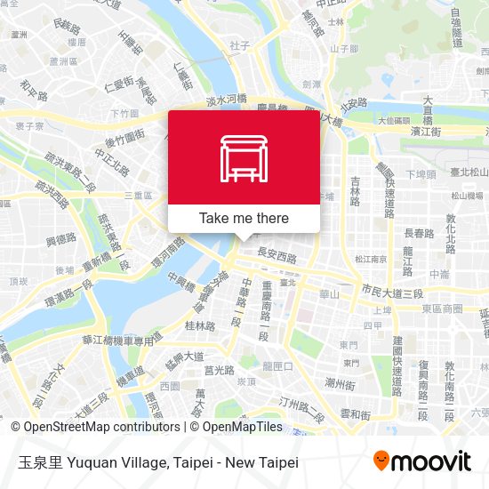 玉泉里 Yuquan Village地圖