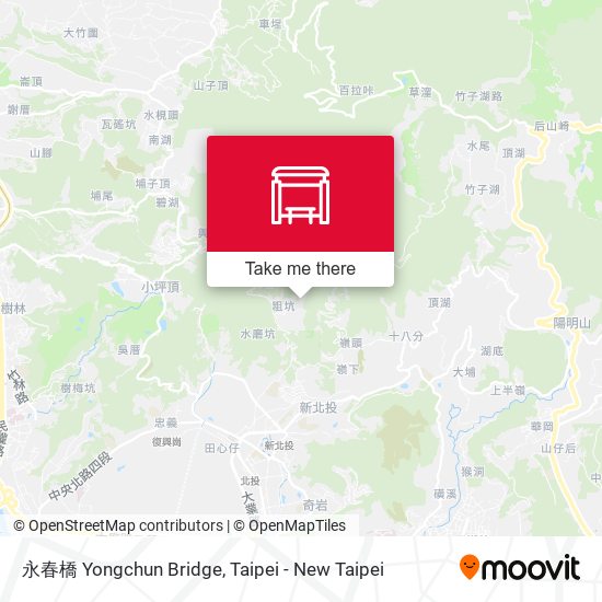 永春橋 Yongchun Bridge map