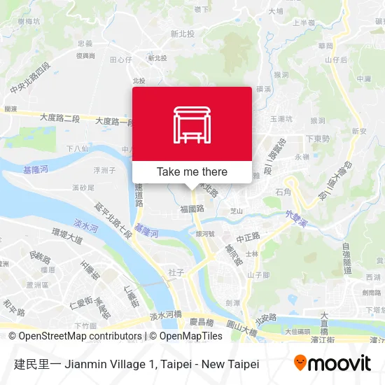建民里一 Jianmin Village 1 map