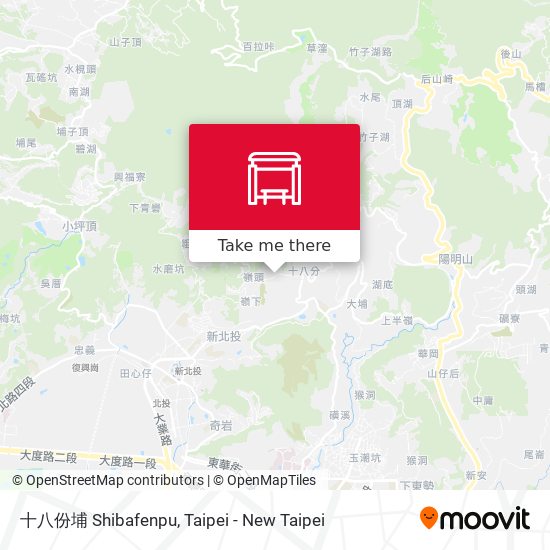 十八份埔 Shibafenpu map
