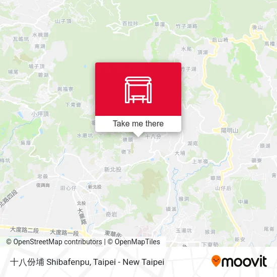 十八份埔 Shibafenpu map