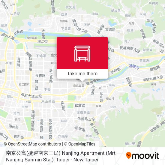 南京公寓(捷運南京三民) Nanjing Apartment (Mrt Nanjing Sanmin Sta.) map