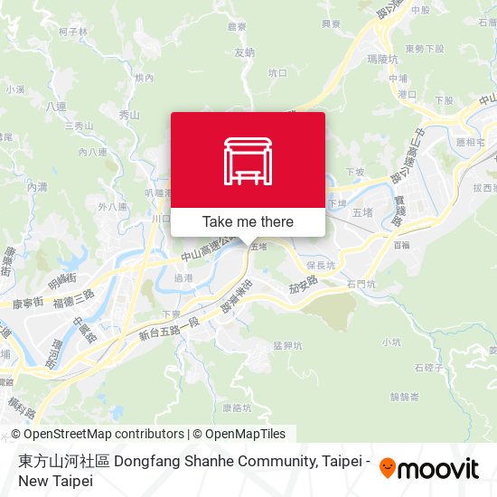 東方山河社區 Dongfang Shanhe Community map