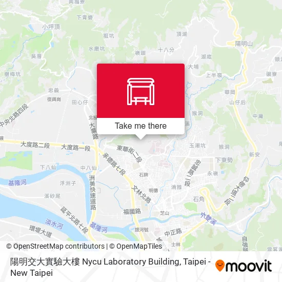 陽明交大實驗大樓 Nycu Laboratory Building map
