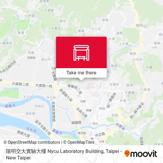 陽明交大實驗大樓 Nycu Laboratory Building地圖