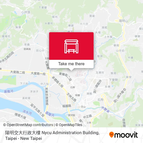 陽明交大行政大樓 Nycu Administration Building map