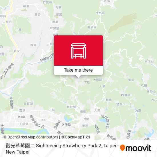 觀光草莓園二 Sightseeing Strawberry Park 2 map