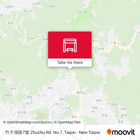 竹子湖路7號 Zhuzihu Rd. No.7地圖