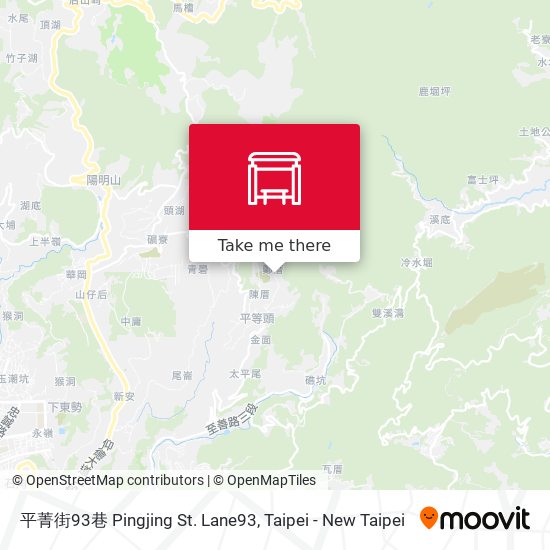 平菁街93巷 Pingjing St. Lane93 map