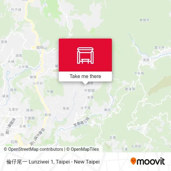 倫仔尾一 Lunziwei 1 map