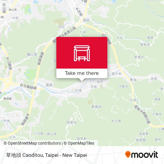 草地頭 Caoditou map