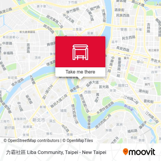 力霸社區 Liba Community map
