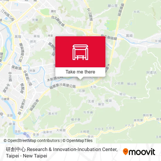 研創中心 Research & Innovation-Incubation Center map