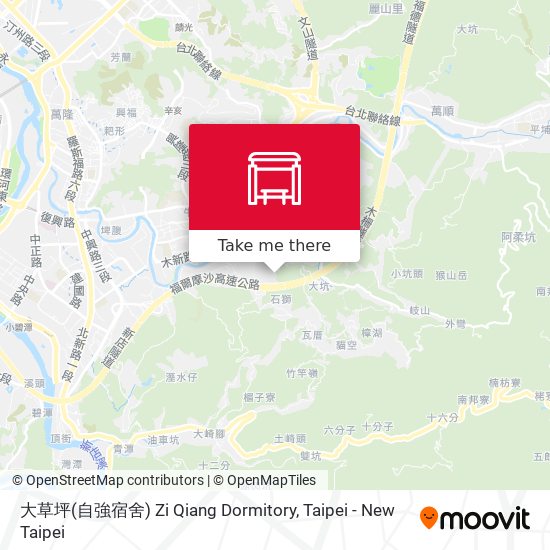 大草坪(自強宿舍) Zi Qiang Dormitory map