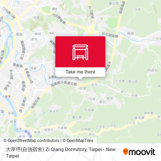 大草坪(自強宿舍) Zi Qiang Dormitory map