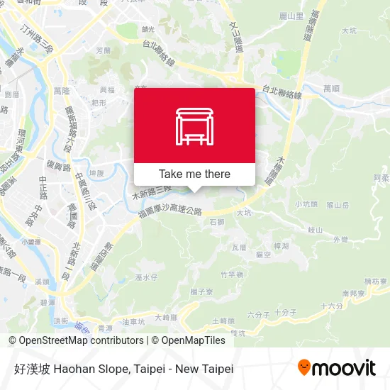 好漢坡 Haohan Slope map