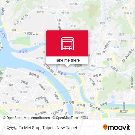 福美站 Fu Mei Stop map