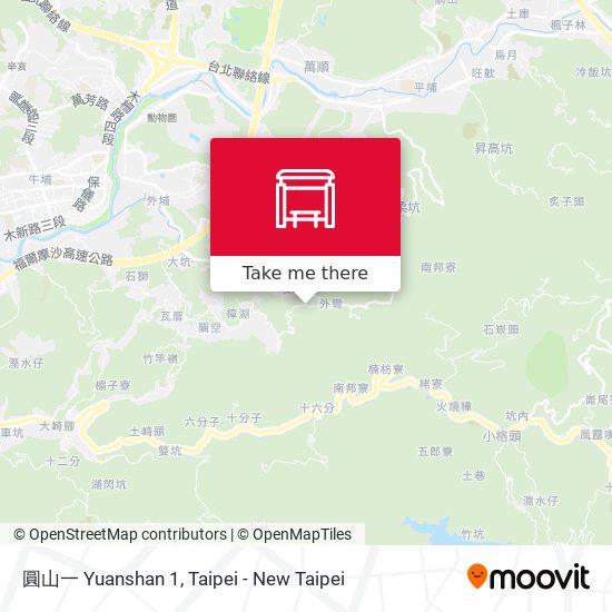 圓山一 Yuanshan 1 map