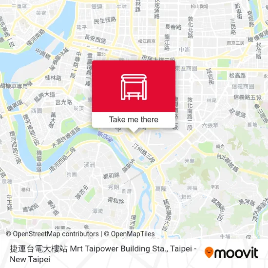 捷運台電大樓站 Mrt Taipower Building Sta.地圖