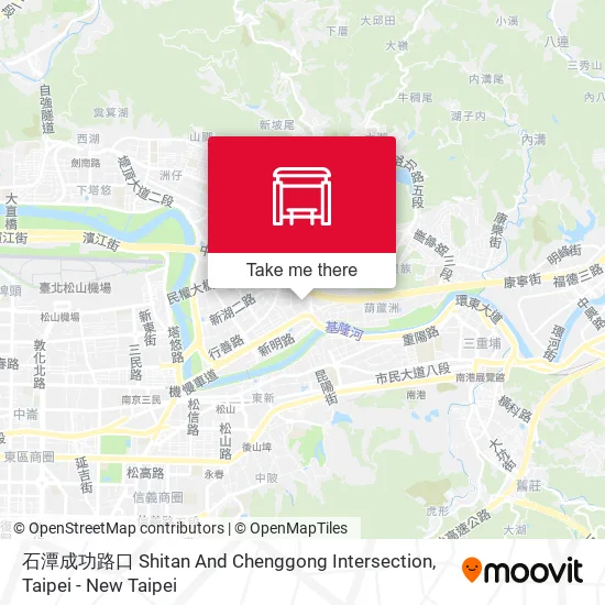 石潭成功路口 Shitan And Chenggong Intersection地圖