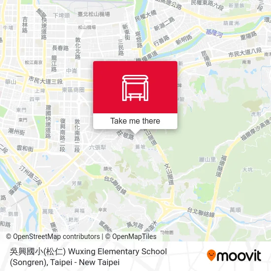 吳興國小(松仁) Wuxing Elementary School (Songren) map