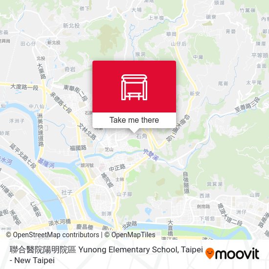 聯合醫院陽明院區 Yunong Elementary School地圖