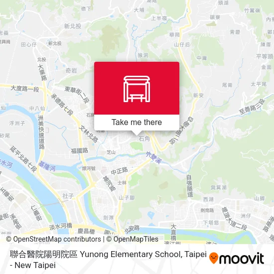 聯合醫院陽明院區 Yunong Elementary School map
