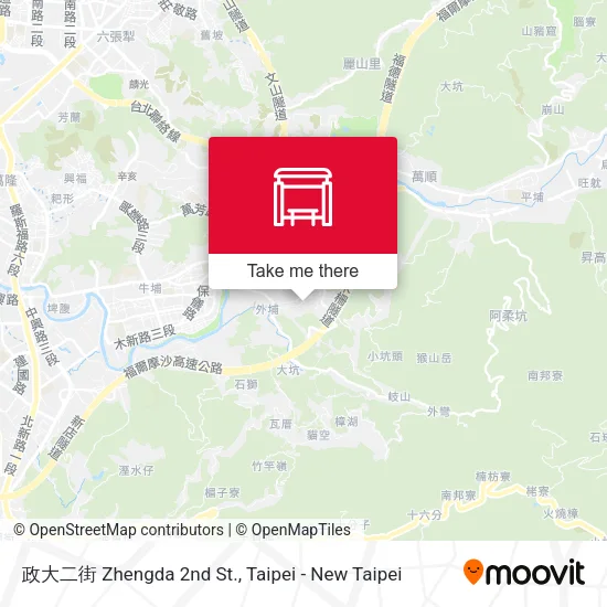 政大二街 Zhengda 2nd St. map