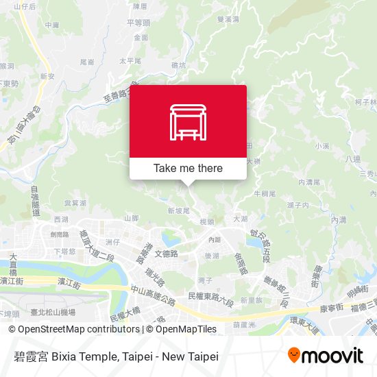 碧霞宮 Bixia Temple地圖