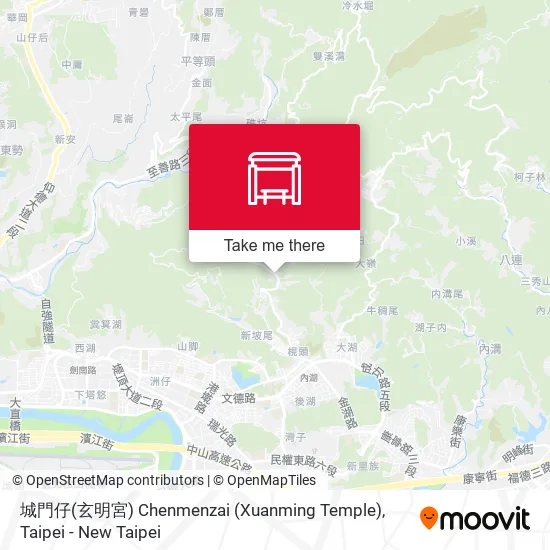 城門仔(玄明宮) Chenmenzai (Xuanming Temple) map