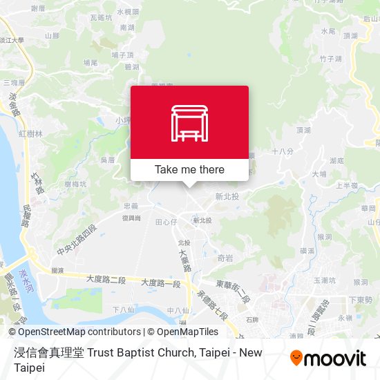 浸信會真理堂 Trust Baptist Church地圖