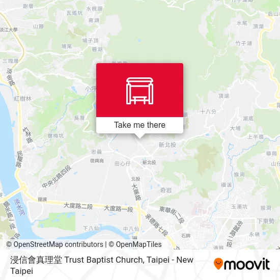 浸信會真理堂 Trust Baptist Church map