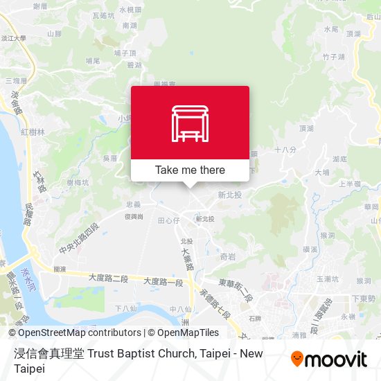 浸信會真理堂 Trust Baptist Church map