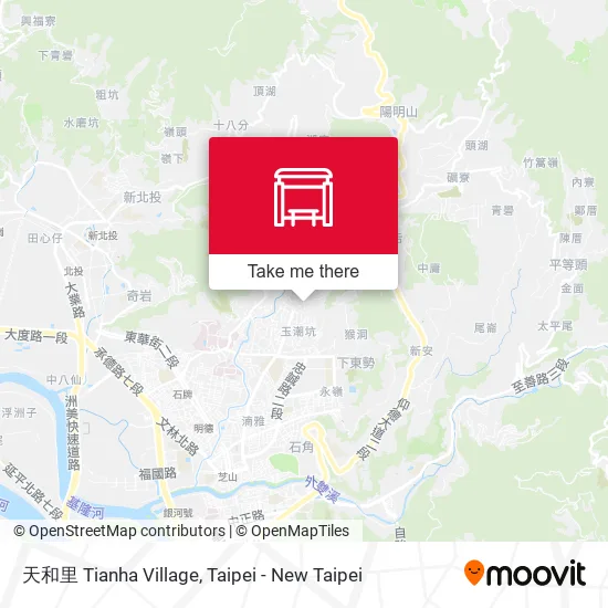 天和里 Tianha Village map
