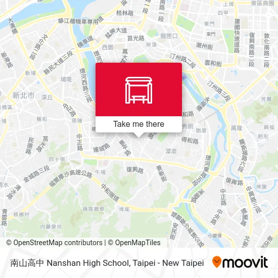 南山高中 Nanshan High School map