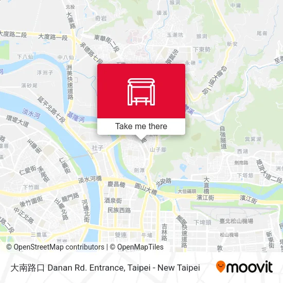 大南路口 Danan Rd. Entrance map